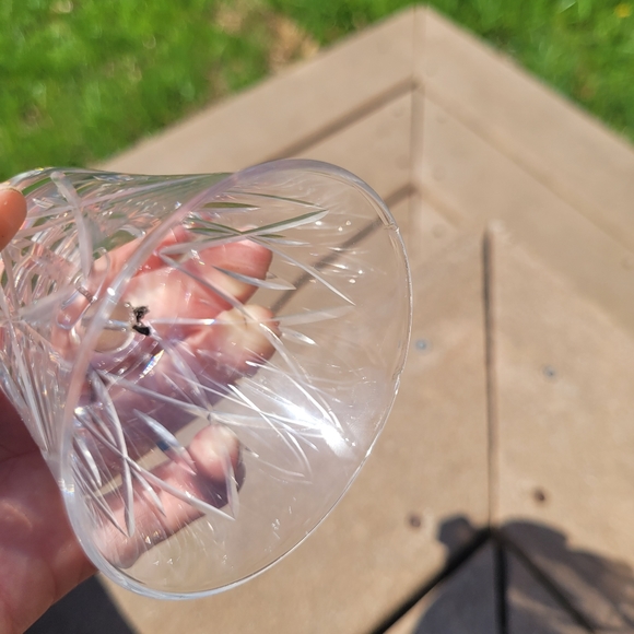 Vintage Val St Lambert Crystal hand Bell - Picture 3 of 4